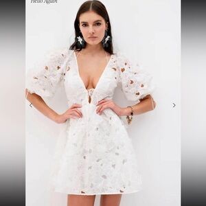 For Love and Lemons Leighton Mini Dress